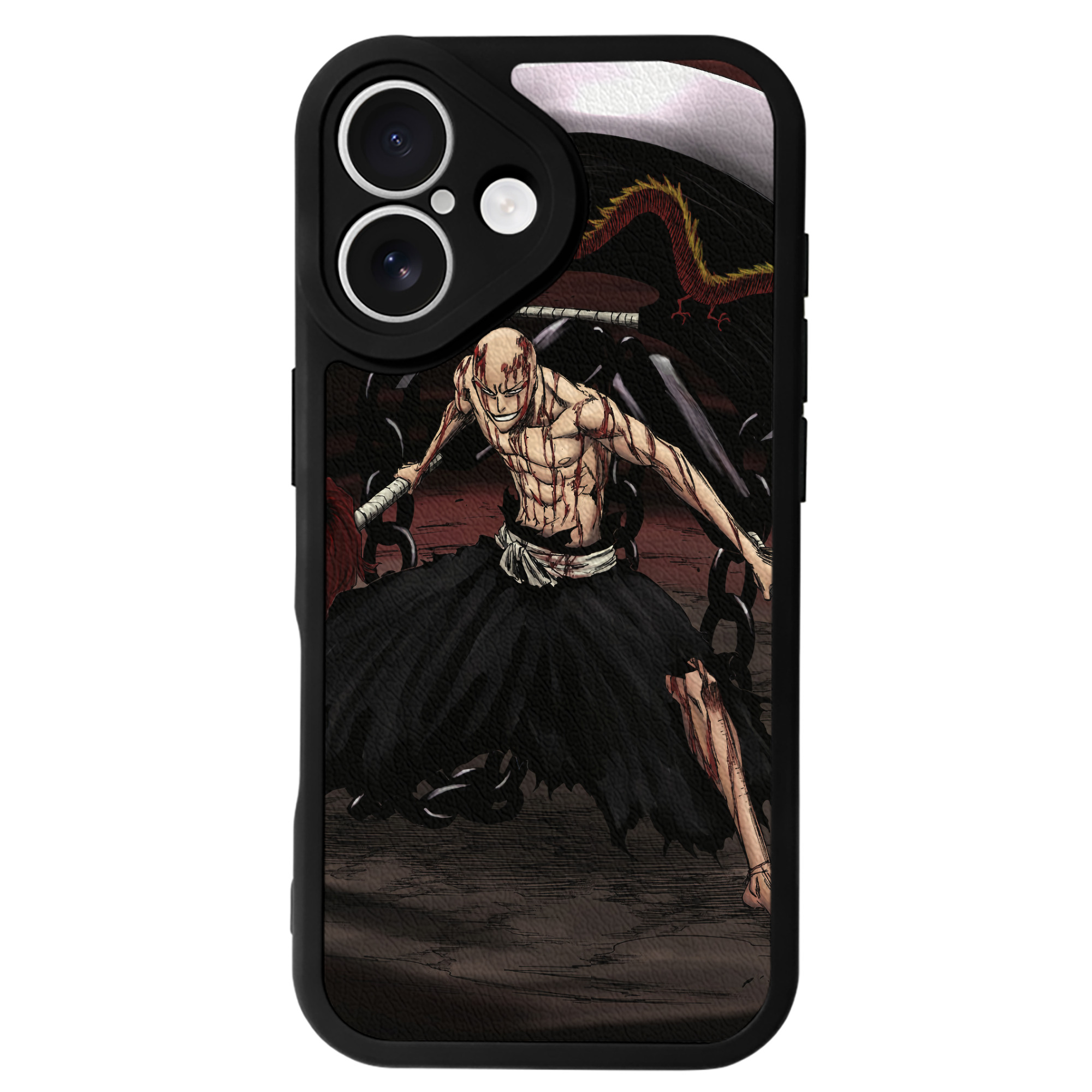 （画像用） ブリーチ BLEACH 【iPhone 16シリーズ対応】シリコンスマホケース（レザー調） 材質：シリコン